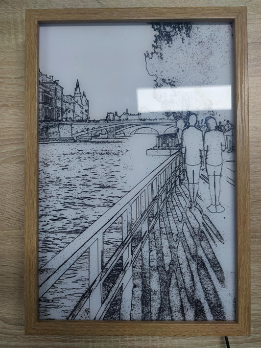 Illuminated Picture Decorative Light Painting